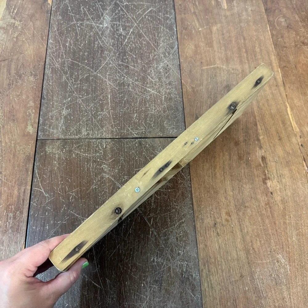 Vintage Wooden‎ Vegetable Slicer Mandoline Kitchen Tool Rustic Farmhouse